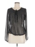 Guess Gray Long Sleeve Blouse Size M (estimated) - photo 1