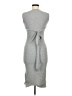 Missguided Solid Gray Casual Dress Size 6 - photo 2