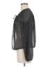 Guess Gray Long Sleeve Blouse Size M (estimated) - photo 5