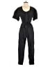 Joie 100% Linen Solid Black Jumpsuit Size M - photo 1