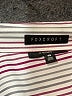 Foxcroft 100% Cotton Chevron-herringbone Pink Long Sleeve Blouse Size 10 - photo 7