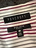 Foxcroft 100% Cotton Chevron-herringbone Pink Long Sleeve Blouse Size 10 - photo 8
