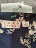 Joan Rivers 100% Polyester Floral Teal 3/4 Sleeve Blouse Size 12 - photo 7