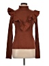 Veronica Beard Jeans Brown Long Sleeve Blouse Size L - photo 1