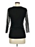 Mimi Maternity 100% Nylon Black 3/4 Sleeve Top Size Med Maternity - photo 2