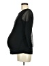Mimi Maternity 100% Nylon Black 3/4 Sleeve Top Size Med Maternity - photo 5