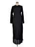 ASOS Design 100% Polyester Black Casual Dress Size 14 - photo 1