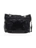 B Makowsky Solid Black Shoulder Bag One size - photo 3