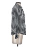 J.Crew Houndstooth Black Long Sleeve Button-Down Shirt Size 00 - photo 4