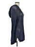 Chico's 100% Cotton Metallic Blue Pullover Sweater Size Med (1) - photo 4