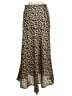 Assorted Brands 100% Polyester Animal Print Gold Tan Casual Skirt Size M - photo 2