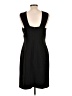 Halston 100% Polyester Solid Black Cocktail Dress Size 12 - photo 2