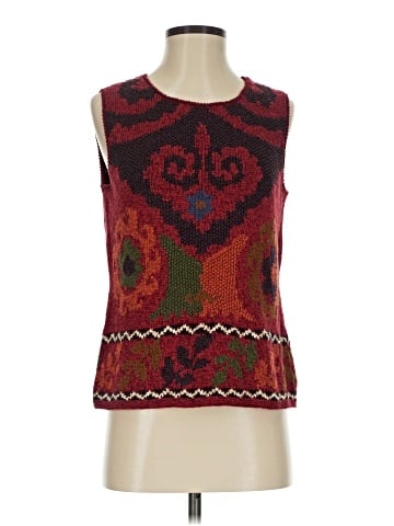 Peruvian Connection Sweater Vest (view 1)