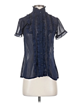 Hip To Hip Short Sleeve Blouse