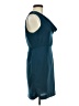 Forever 21 100% Polyester Solid Teal Cocktail Dress Size M - photo 4