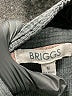 Briggs Houndstooth Gray Long Sleeve Button-Down Shirt Size M - photo 7
