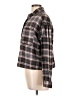 Universal Thread 100% Cotton Plaid Gray Long Sleeve Button-Down Shirt Size L - photo 5