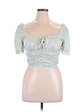 Haute Monde Short Sleeve Blouse