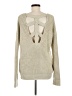 Sparkle & Fade Ivory Pullover Sweater Size M - photo 2