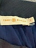 Tory Burch 100% Polyester Argyle Black Formal Skirt Size 0 - photo 4