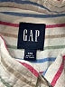 Gap Stripes White Long Sleeve Button-Down Shirt Size XXL - photo 7
