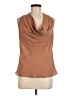 San Joy Brown Sleeveless Blouse Size M - photo 1