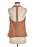 San Joy Brown Sleeveless Blouse Size M - photo 2