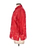 Alfred Dunner Print Red 3/4 Sleeve Button-Down Shirt Size 10 - photo 5