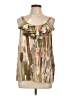 Calvin Klein Print Brown Tank Top Size L (petite) - photo 1