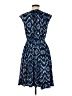 Taylor Print Blue Casual Dress Size 6 - photo 2
