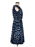 Taylor Print Blue Casual Dress Size 6 - photo 4