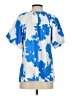 Sugarlips 100% Rayon Blue Short Sleeve Blouse Size S - photo 2