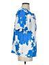 Sugarlips 100% Rayon Blue Short Sleeve Blouse Size S - photo 4