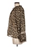 Cleobella Animal Print Gold Long Sleeve Blouse Size M - photo 5