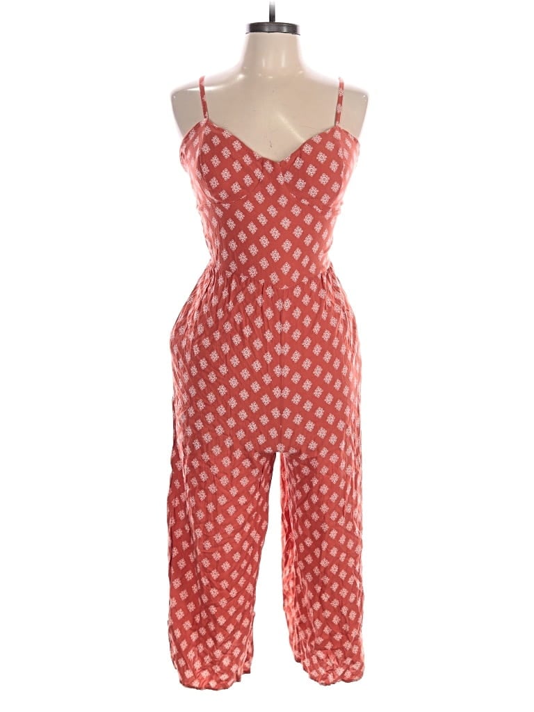 Pre-owned Auw Jumpsuit In Red