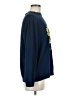 Blair 100% Acrylic Floral Blue Sweatshirt Size M - photo 4