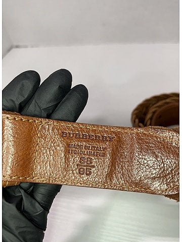 Burberry Leather Belt (view 2)