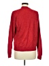 Sag Harbor 100% Acrylic Red Cardigan Size M - photo 2