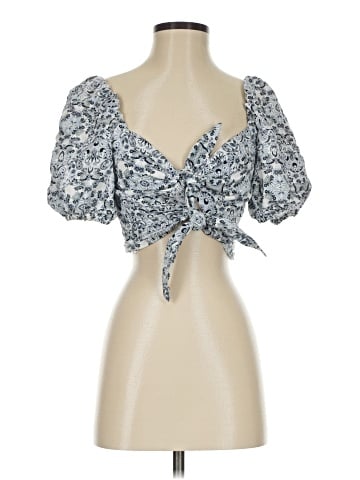 Intermix Short Sleeve Blouse (view 1)