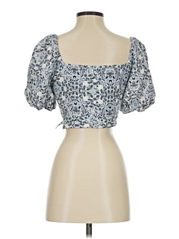 Intermix Short Sleeve Blouse (view 2)