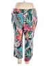 Ashley Stewart Tropical Pink Casual Pants Size 28 - photo 1
