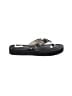 MICHAEL Michael Kors Print Brown Black Flip Flops Size 10 (estimated) - photo 1