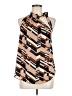 Veronica M. 100% Polyester Brown Sleeveless Blouse Size M - photo 1