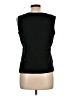 Rafaella 100% Cotton Black Sleeveless Top Size L (petite) - photo 2