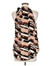 Veronica M. 100% Polyester Brown Sleeveless Blouse Size M - photo 2
