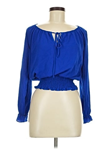 Timing Long Sleeve Blouse (view 1)