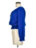 Timing Blue Long Sleeve Blouse Size M - photo 5