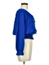 Timing Blue Long Sleeve Blouse Size M - photo 4
