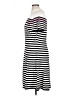 Elle Stripes White Casual Dress Size XL - photo 5