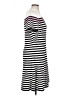 Elle Stripes White Casual Dress Size XL - photo 4